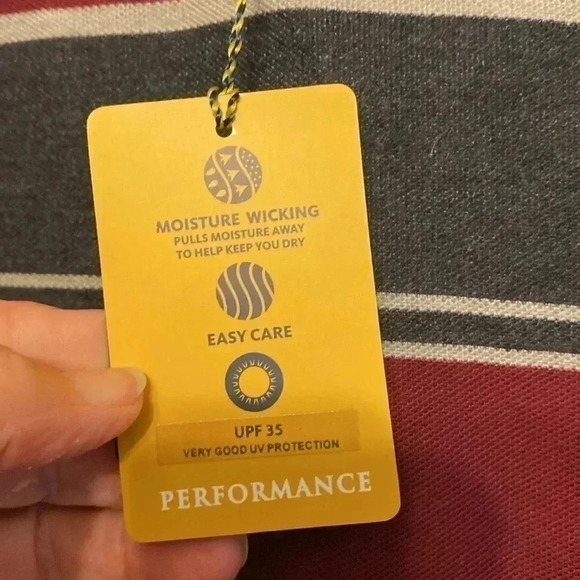 Club Room Stripe Pullover Shirt Size L NWT - Picture 3 of 5